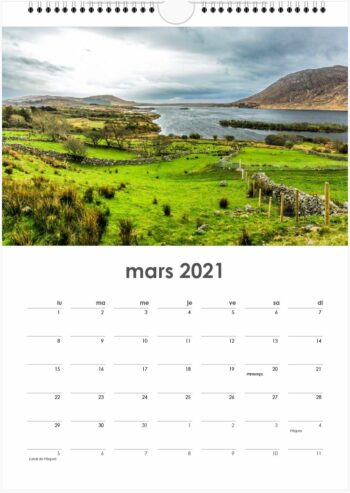 Calendrier Irlande 2021 – Image 4