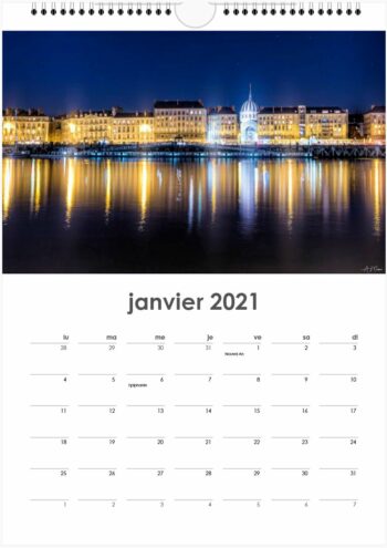 Calendrier Nantes de nuit 2021 – Image 2