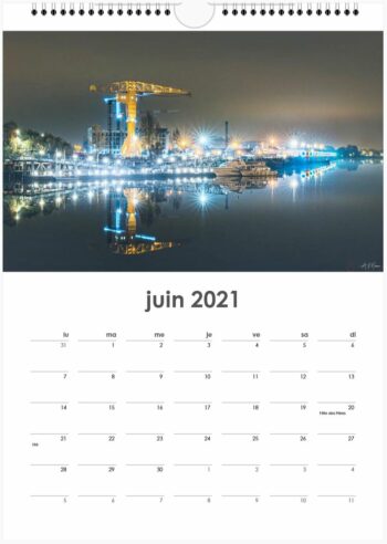 Calendrier Nantes de nuit 2021 – Image 7