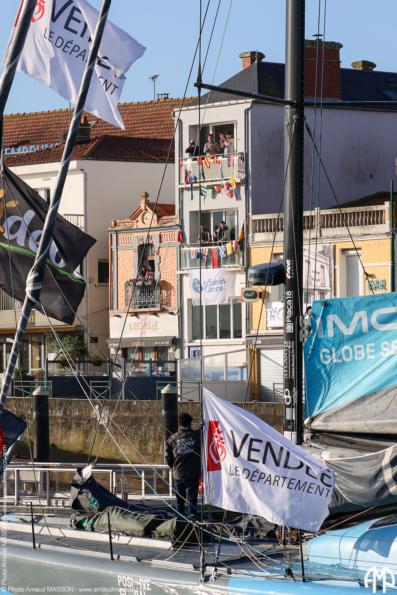 Les Sables d'Olonnes : Départ du Vendée Globe
